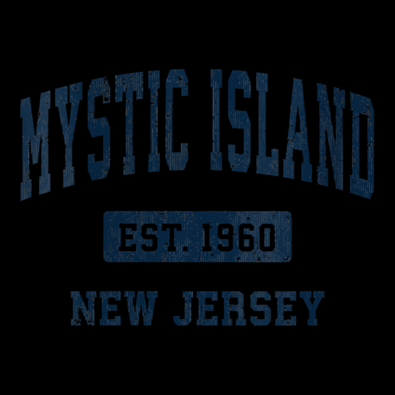 Womens Mystic Island New Jersey Nj Vintage Athletic Sports Design V Ne Legging by gocuzhejani | Artistshot