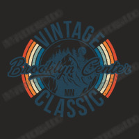 I Love Brooklyn Center Minnesota Retro Vintage Classic Limited Edition Ladies Fitted T-shirt | Artistshot