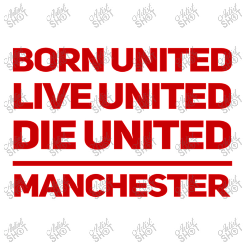 Born United Live United Die United For Manchester Fan Classic Stainless Steel Water Bottle | Artistshot