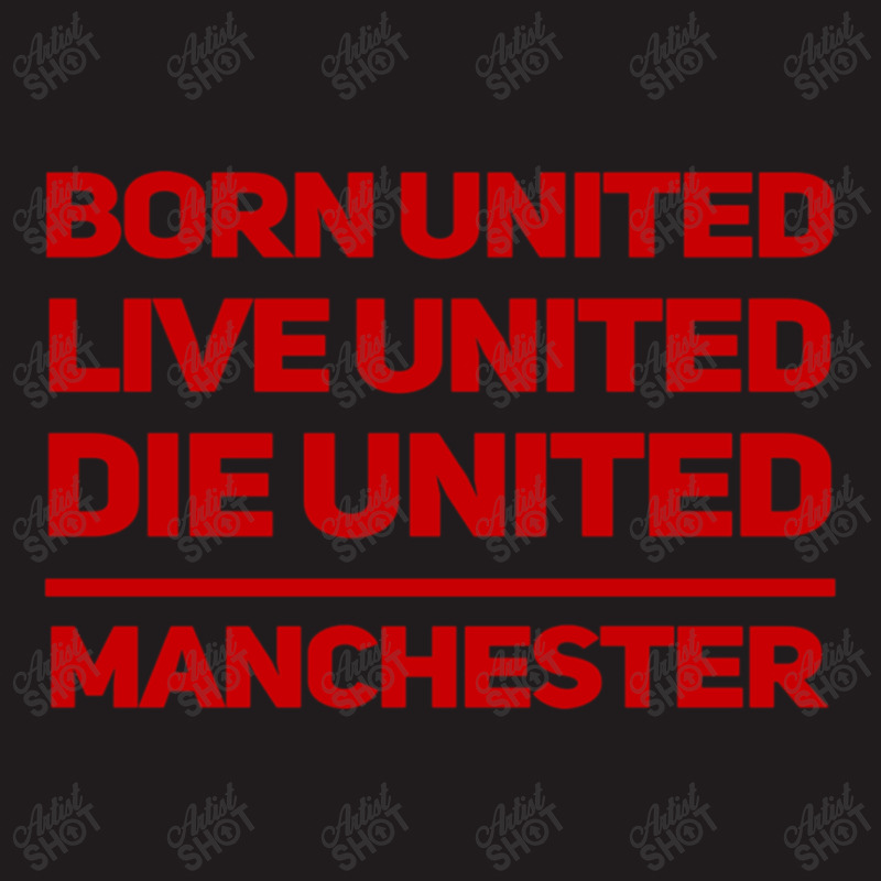 Born United Live United Die United For Manchester Fan Classic Waist Apron | Artistshot