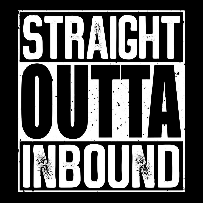 Straight Outta Inbound Pullover Hoodie Pocket T-shirt | Artistshot