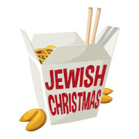 Jewish Christmas Funny Xmas Hanukkah Chinese Food V-neck Tee | Artistshot