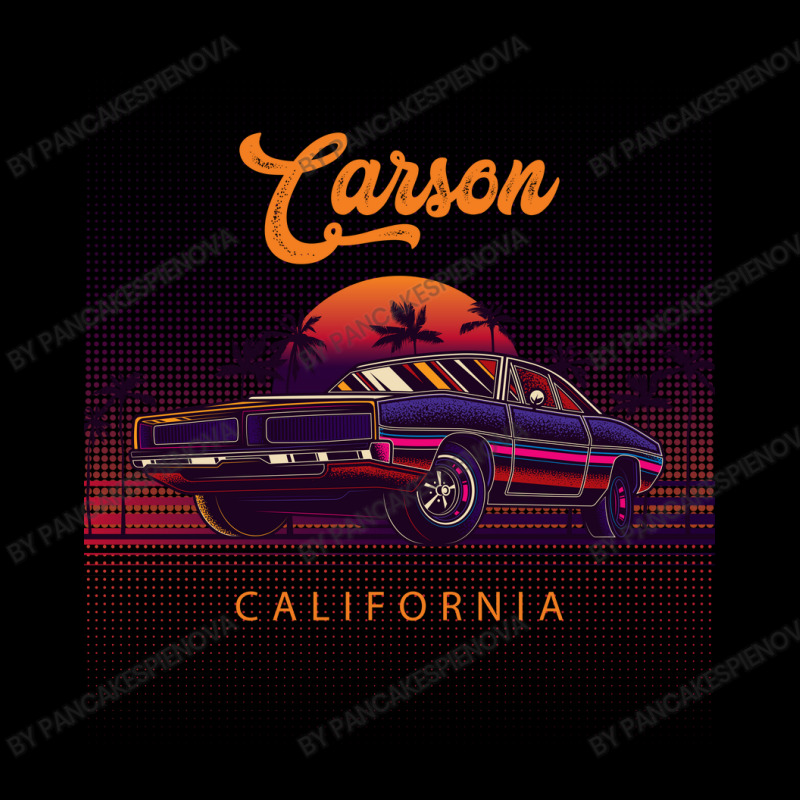 Carson California Retro Vintage 80s 90s Muscle Cars Retrowave Aestheti Adjustable Cap by pancakespienova | Artistshot