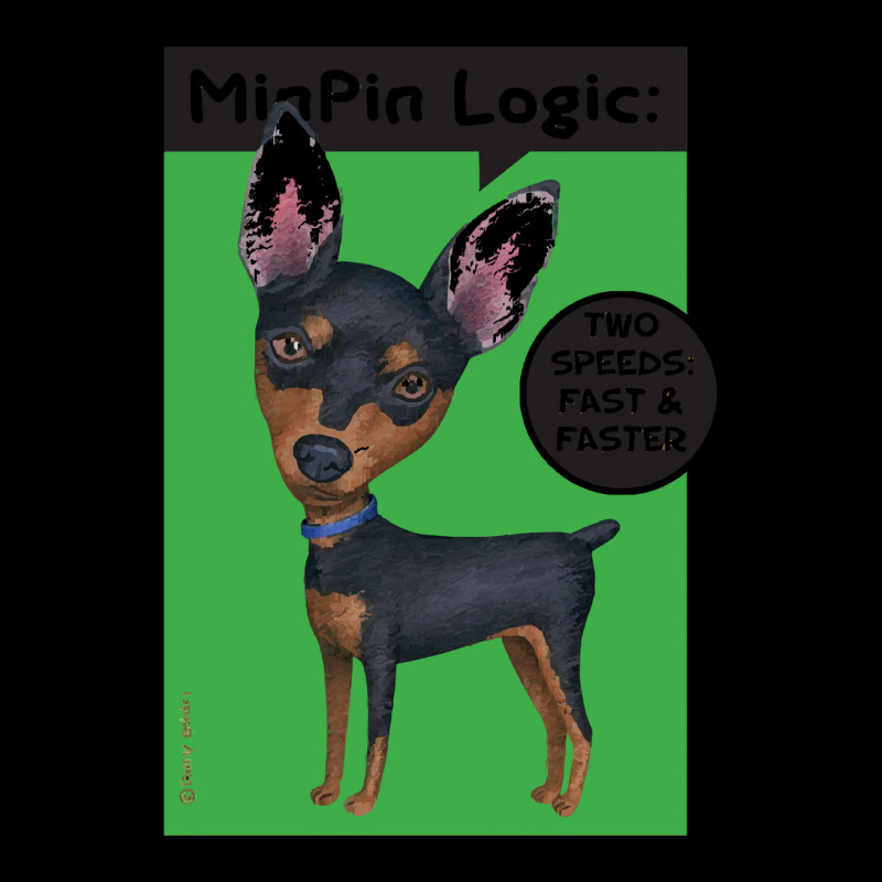 Miniature Pinscher Lover Miniature Pinscher Standing Pocket T-Shirt by kerchingparticular | Artistshot