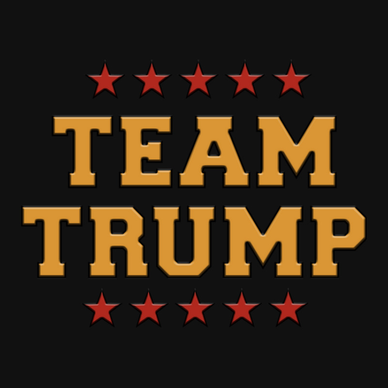 Team Trump Portrait Canvas Print | Artistshot