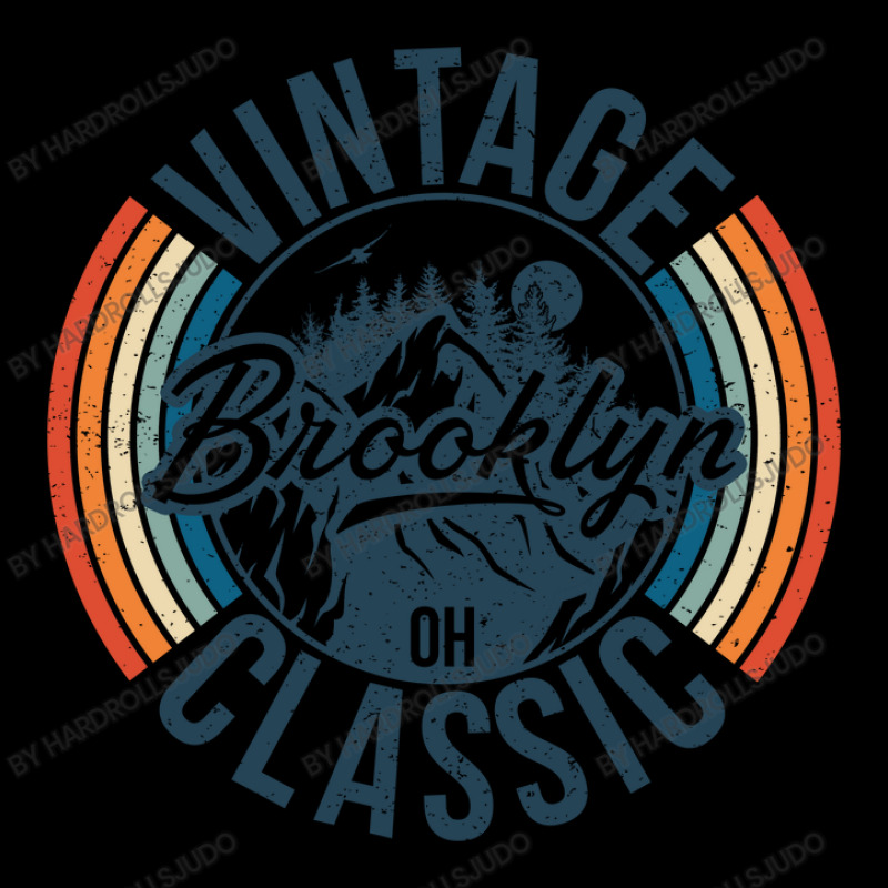 I Love Brooklyn Ohio Retro Vintage Classic Limited Edition Lightweight Hoodie by hardrollsjudo | Artistshot