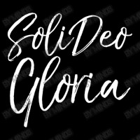 Christian Saying Glory To God Along Latin Soli Deo Gloria V-neck Tee | Artistshot