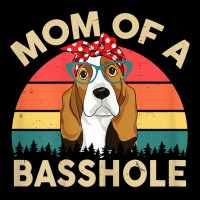 Basset Hound Shirt Gifts Mom Of A Basshole Womens T Shirt Zipper Hoodie | Artistshot