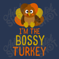 Funny Bossy Turkey Family Matching Thanksgiving Men Denim Jacket | Artistshot
