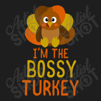 Funny Bossy Turkey Family Matching Thanksgiving Classic T-shirt | Artistshot