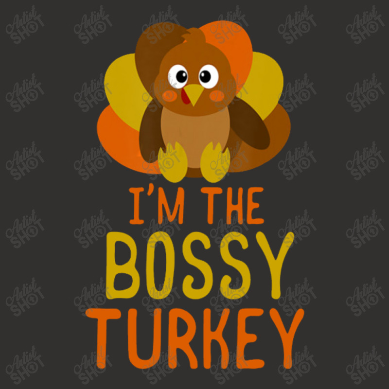 Funny Bossy Turkey Family Matching Thanksgiving Champion Hoodie | Artistshot