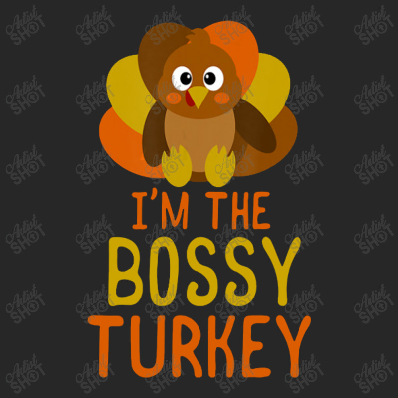 Funny Bossy Turkey Family Matching Thanksgiving Men's T-shirt Pajama Set | Artistshot