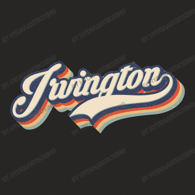 I Love Irvington City Usa Retro Vintage Ladies Fitted T-Shirt by HydraAntBoxing | Artistshot