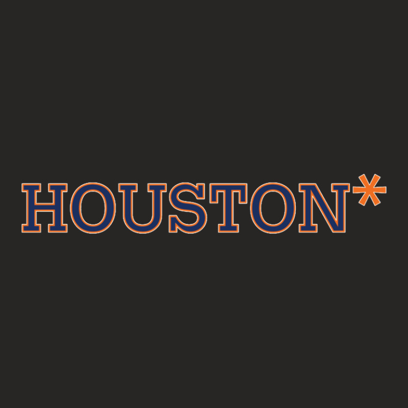 Houston We Have A Problem Houston Asterisk Ladies Fitted T-Shirt by cm-arts | Artistshot