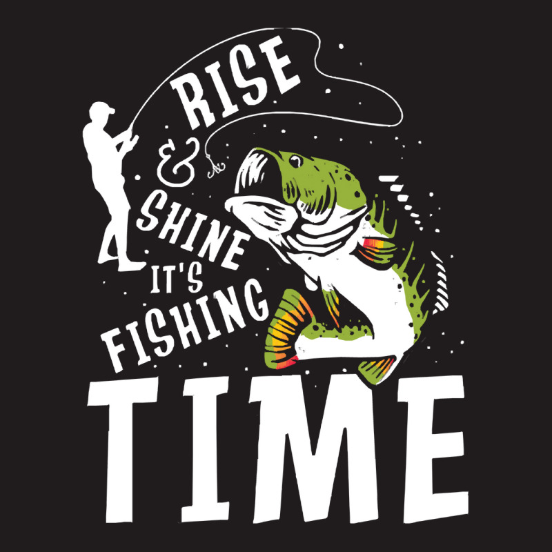 Fisherman,rise,and,shine,it's,fishing,time,2,family,funny,fatherday,fa Waist Apron | Artistshot