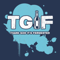 Beer - Tgif - Thank God It's Fermented 1 Ladies Denim Jacket | Artistshot