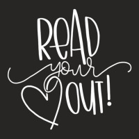 Read Your Heart Out Book Lovers Ladies Fitted T-shirt | Artistshot