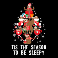 Tis The Season To Be Sleepy Funny Christmas Sloth Lover T Shirt Men's 3/4 Sleeve Pajama Set | Artistshot