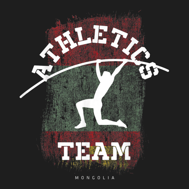 Pole Vault Mongolia Athletics Sports Player Classic T-shirt by Fashzilla | Artistshot