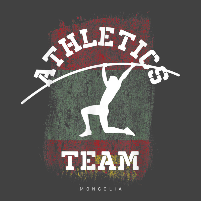 Pole Vault Mongolia Athletics Sports Player Vintage T-Shirt by Fashzilla | Artistshot