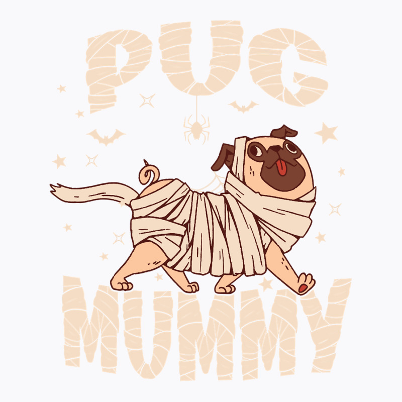 Trendy Halloween Dog Meme Pug Owner Costume Pug Mummy Long Sleeve T Sh T-Shirt by maecopaharo | Artistshot