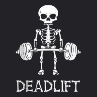 Skeleton Dead Lift Funny Halloween Lifting Weights Men Women Tank Top Youth Tee | Artistshot