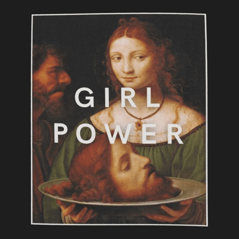 Girl Power, Salome Bernardino Luini, Vintage Aesthetic, Judith And Hol Classic T-shirt | Artistshot