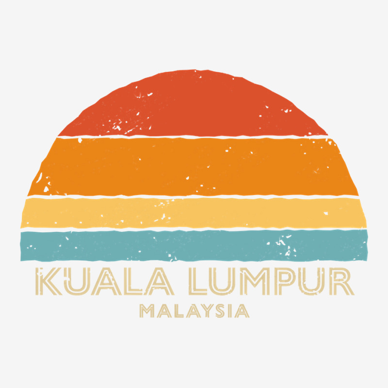 Retro Sunset Kuala Lumpur Malaysia Pullover Hoodie Adjustable Cap by cm-arts | Artistshot