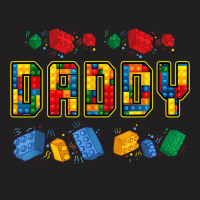 Daddy Brick Builder Funny Blocks Master Builder Dad T-shirt | Artistshot