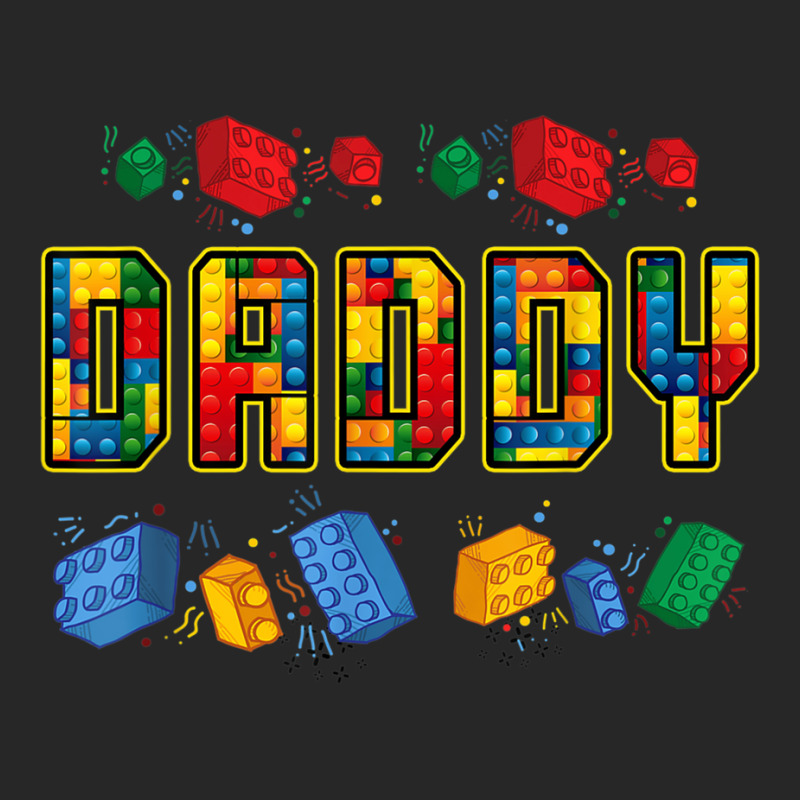 Daddy Brick Builder Funny Blocks Master Builder Dad Men's T-shirt Pajama Set | Artistshot