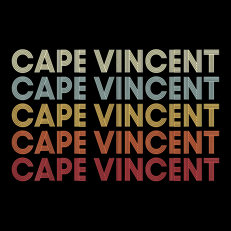 Cape Vincent New York Cape Vincent Ny Retro Vintage Text T Shirt Adjustable Cap by cm-arts | Artistshot