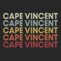 Cape Vincent New York Cape Vincent Ny Retro Vintage Text T Shirt Women's Pajamas Set | Artistshot