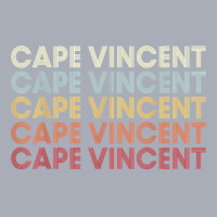 Cape Vincent New York Cape Vincent Ny Retro Vintage Text T Shirt Tank Dress | Artistshot