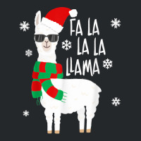 Fa La La Llama   Funny Falala Llama Christmas T Shirt Crewneck Sweatshirt | Artistshot