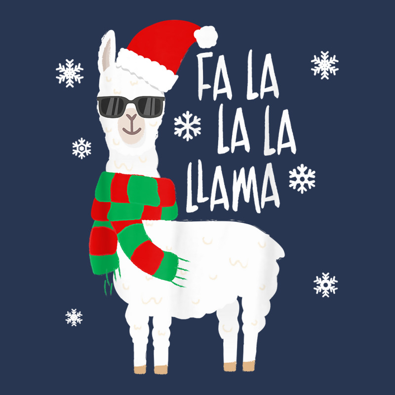 Fa La La Llama   Funny Falala Llama Christmas T Shirt Men Denim Jacket | Artistshot