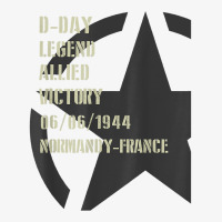 D Day Legend 1944 Invasion Normandy Military Ww2 Ladies Fitted T-shirt | Artistshot