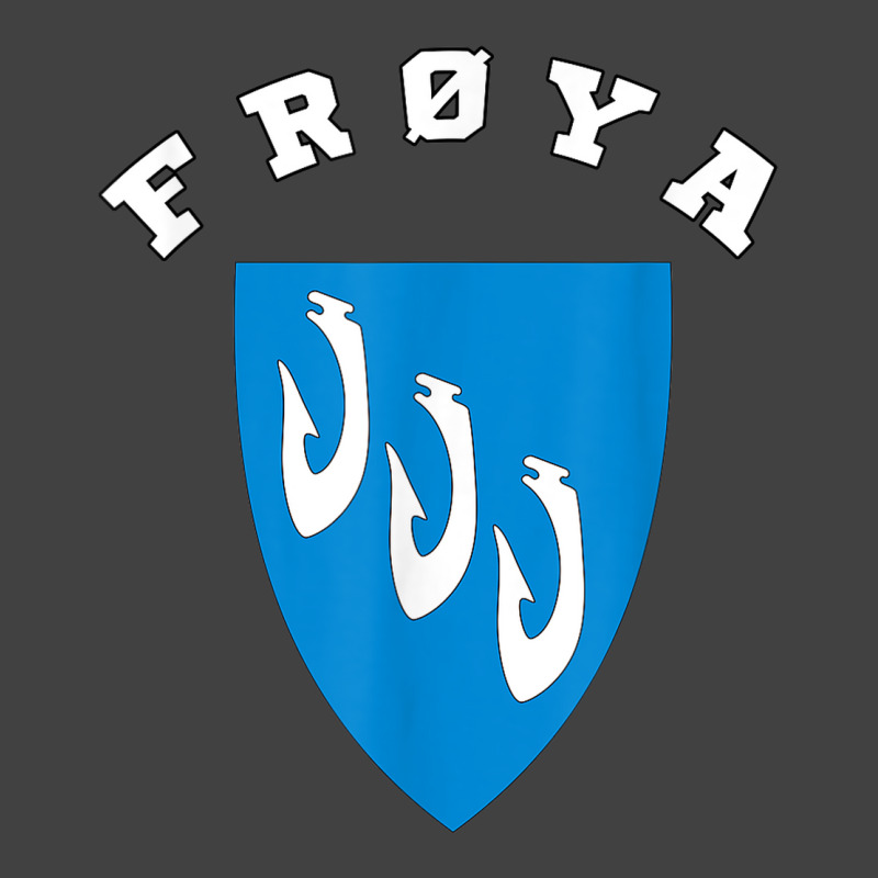 Frøya Coat Of Arms Flag National Pride Gift Souvenir Vintage T-Shirt by Deluxe | Artistshot