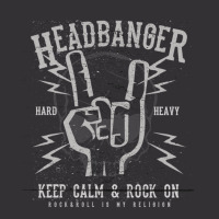 Headbanger - Metalhead Vintage Hoodie | Artistshot