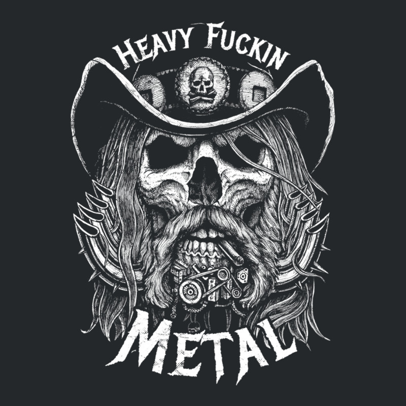 Heavy Fuckin Metal Crewneck Sweatshirt by SonyaThompson | Artistshot