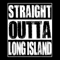 Vintage Straight Outta Long Island New York Gift Adjustable Cap | Artistshot