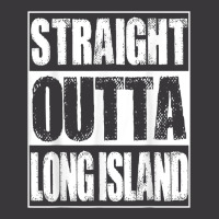 Vintage Straight Outta Long Island New York Gift Ladies Curvy T-shirt | Artistshot