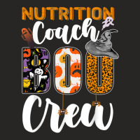 Nutrition Coach Boo Crew Halloween Matching Dietitian Ladies Fitted T-shirt | Artistshot