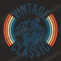 I Love Bryan Ohio Retro Vintage Classic Limited Edition Ladies Fitted T-shirt | Artistshot