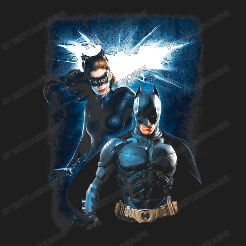 B.at.man Dark K.night Rises B.at & Cat.woman Classic T-shirt | Artistshot