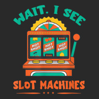 Wait I See Slot Machine Casino Player Gaming Machine T Shirt Printed Hat | Artistshot