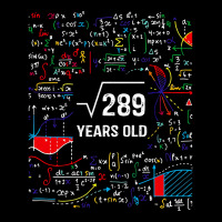 Vintage Square Root Of 289 Shirt 17 Years Old Birthday Math Long Sleev Pocket T-shirt | Artistshot