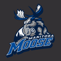 The-manitoba-moose-hockey Vintage Hoodie | Artistshot