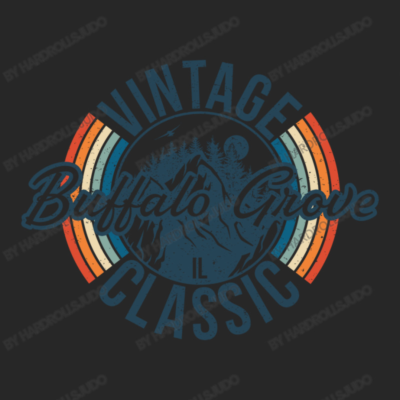 I Love Buffalo Grove Illinois Retro Vintage Classic Limited Edition Women's Pajamas Set by hardrollsjudo | Artistshot