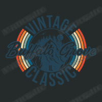 I Love Buffalo Grove Illinois Retro Vintage Classic Limited Edition Women's Triblend Scoop T-shirt | Artistshot