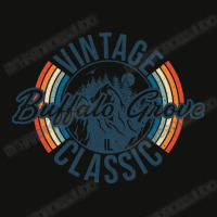 I Love Buffalo Grove Illinois Retro Vintage Classic Limited Edition Scorecard Crop Tee | Artistshot